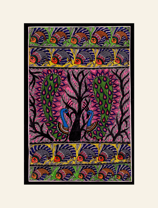 Madhubani Folk Art Painting