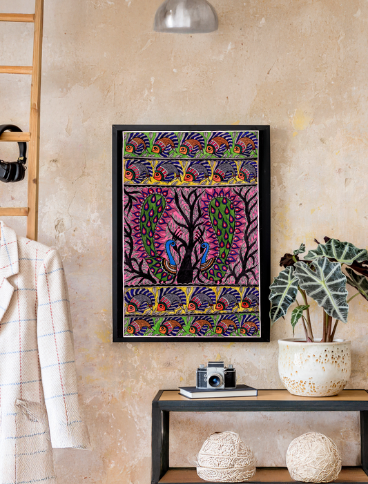Madhubani Folk Art Painting