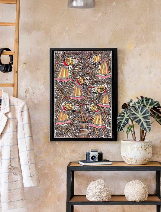 Handcrafted Rustic Tree of Life Artwork