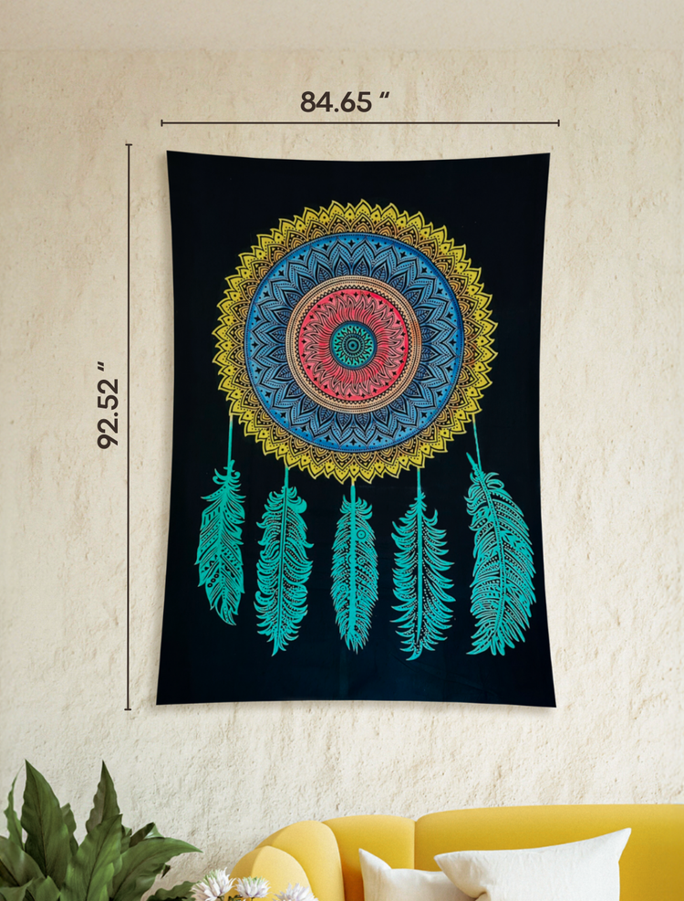 Colorful Dreamcatcher Wall Hanging