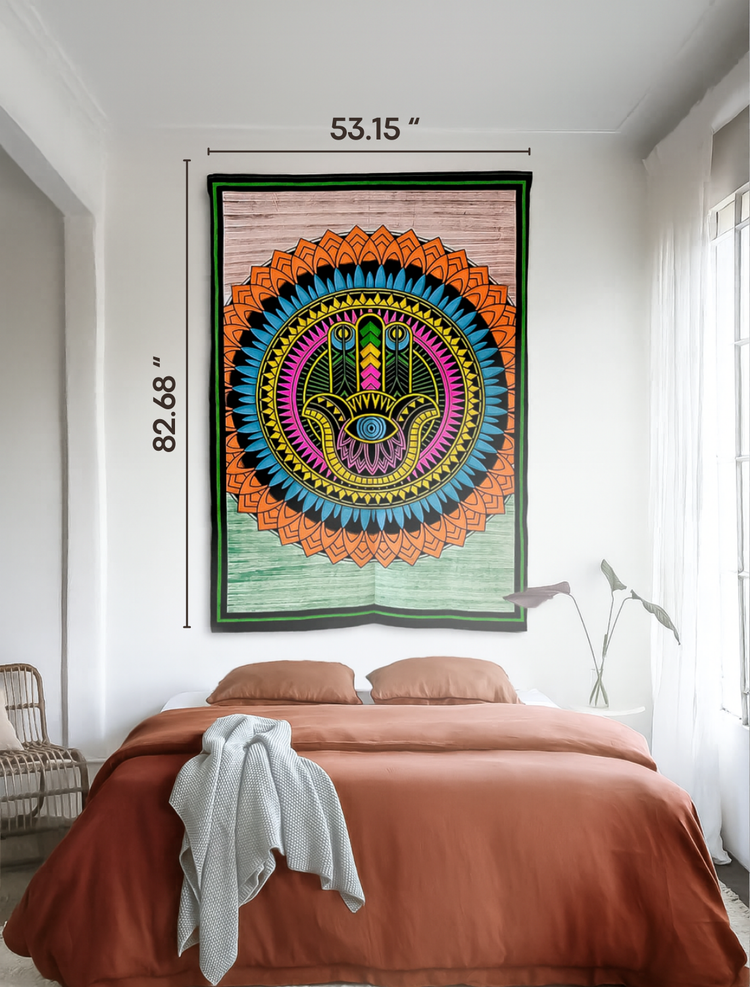 Hamsa Hand Wall Tapestry