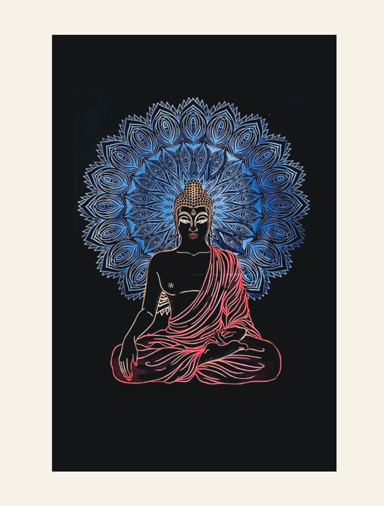 Buddha Mandala Wall Tapestry