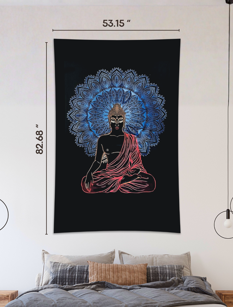 Buddha Mandala Wall Tapestry