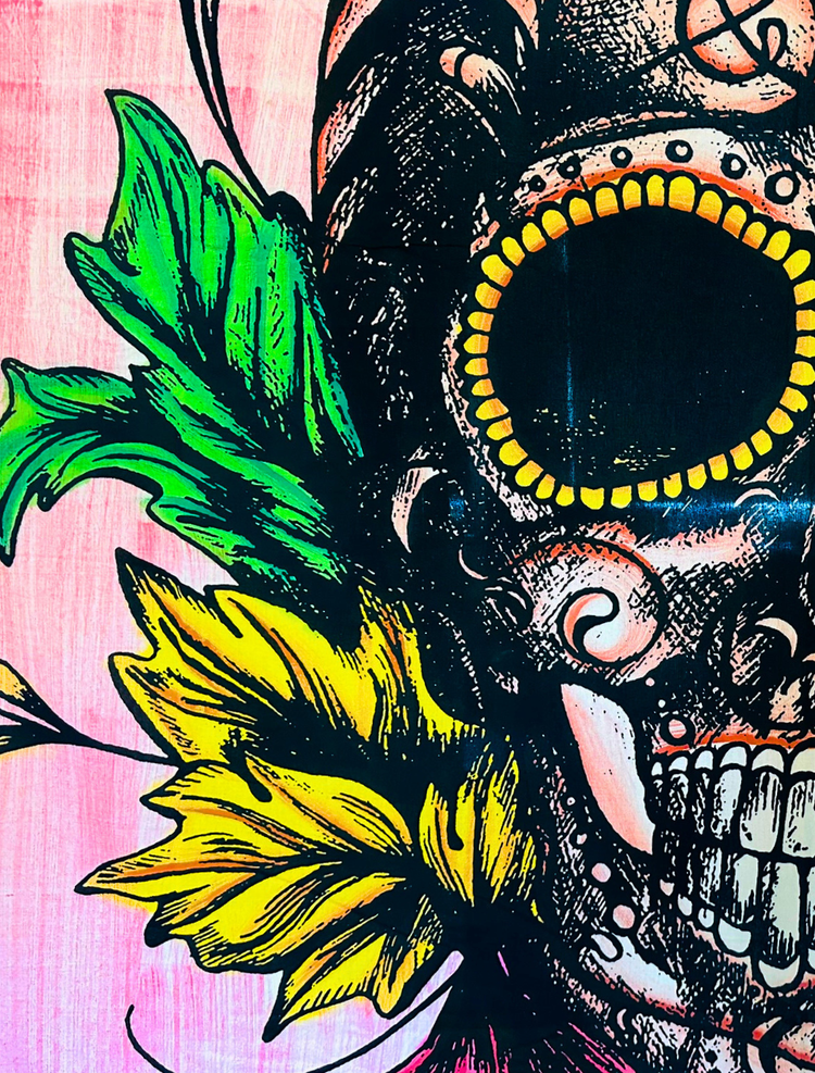 Bohemian Skull Wall Art