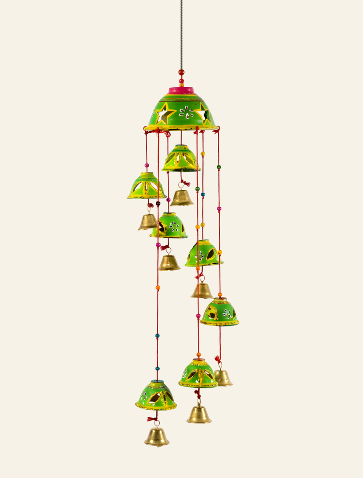 Rajasthani Handpainted Bell Windchime