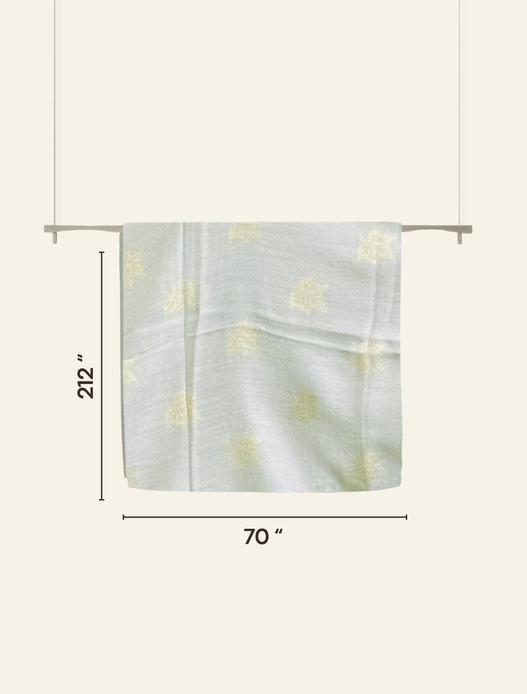 Cashmere Scarf with Zari Work