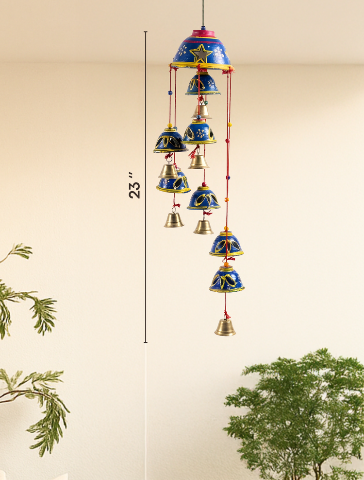 Rajasthani Handpainted Bell Windchime