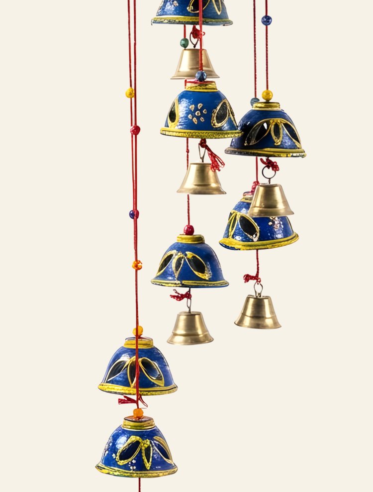 Rajasthani Handpainted Bell Windchime