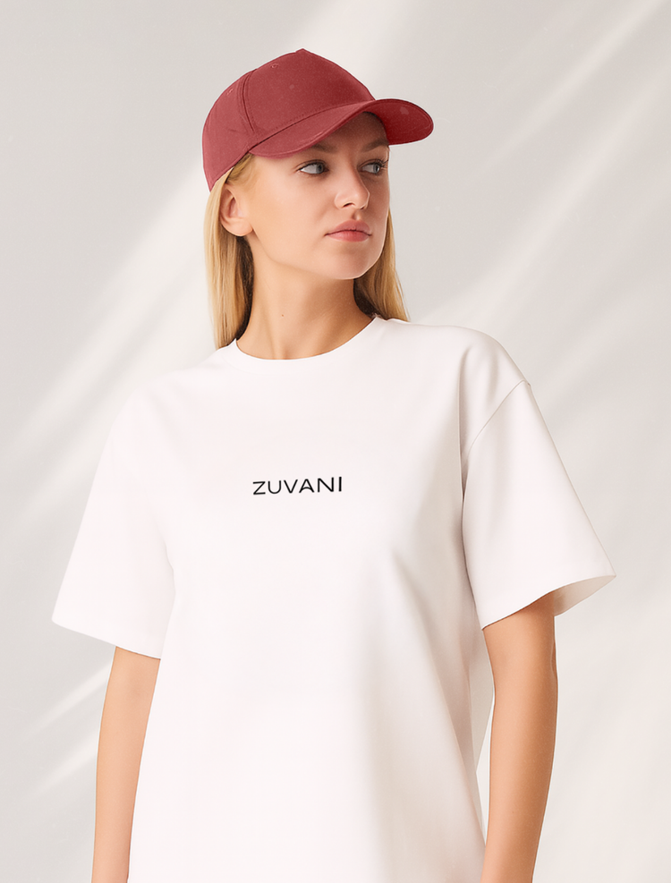 Royal Peacock Back Print Graphic Tee | Cotton T-Shirt