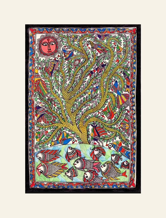 Vibrant Tree of Life Artwork