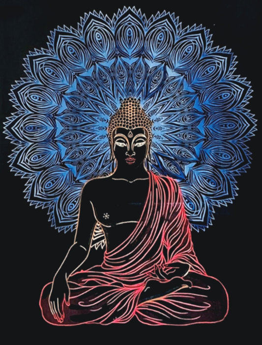 Buddha Mandala Wall Tapestry