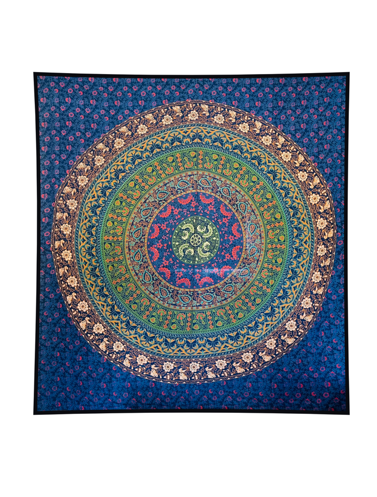 Soothing Handmade Mandala Wall Tapestry