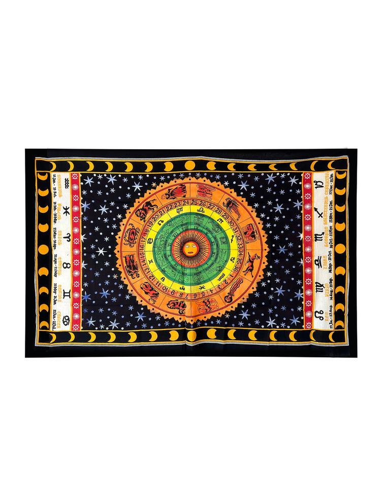 Zodiac Astrology Wall Tapestry