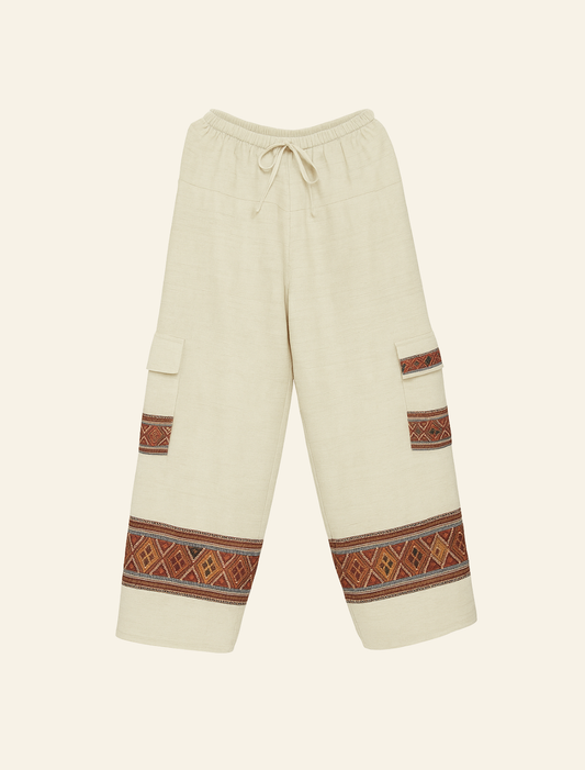 Artisan Celestial Himalayan Wool Trousers