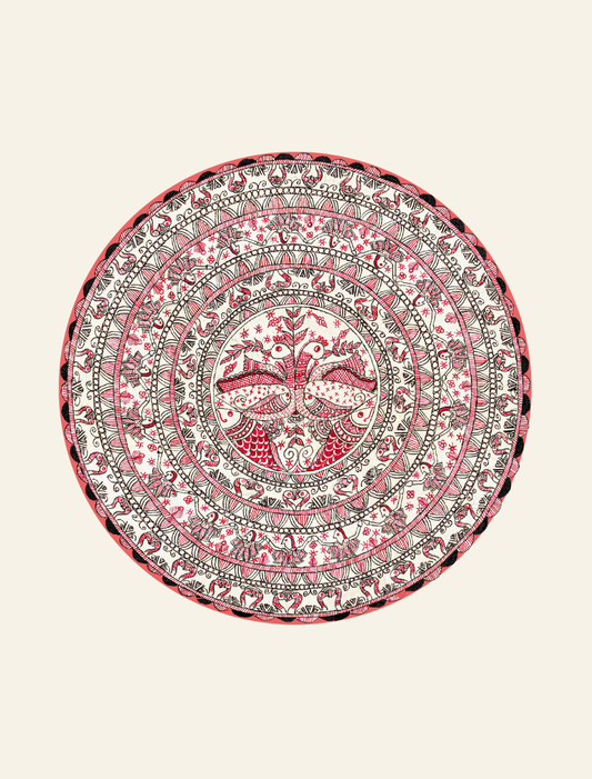 Artistic Heritage Cotton Tee - Front Design