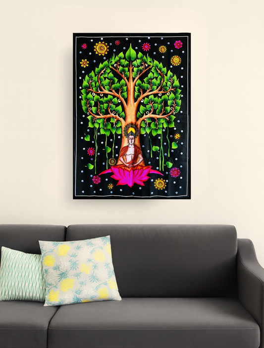 Handcrafted Spiritual Wall Hanging