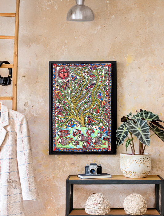 Vibrant Tree of Life Artwork