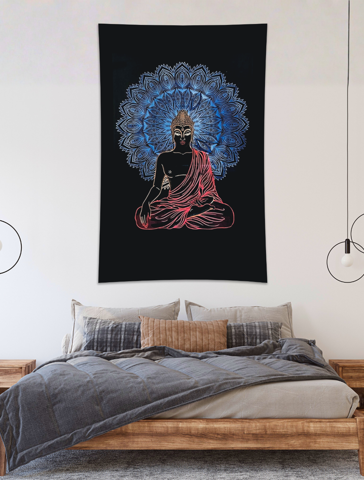 Buddha Mandala Wall Tapestry