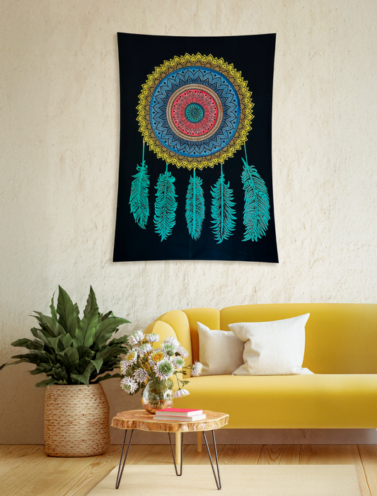 Colorful Dreamcatcher Wall Hanging