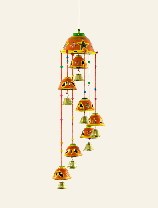 Rajasthani Handpainted Bell Windchime