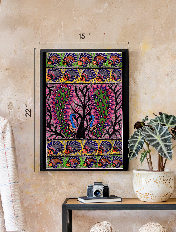 Madhubani Folk Art Painting