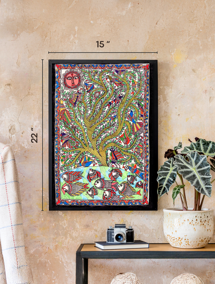 Vibrant Tree of Life Artwork