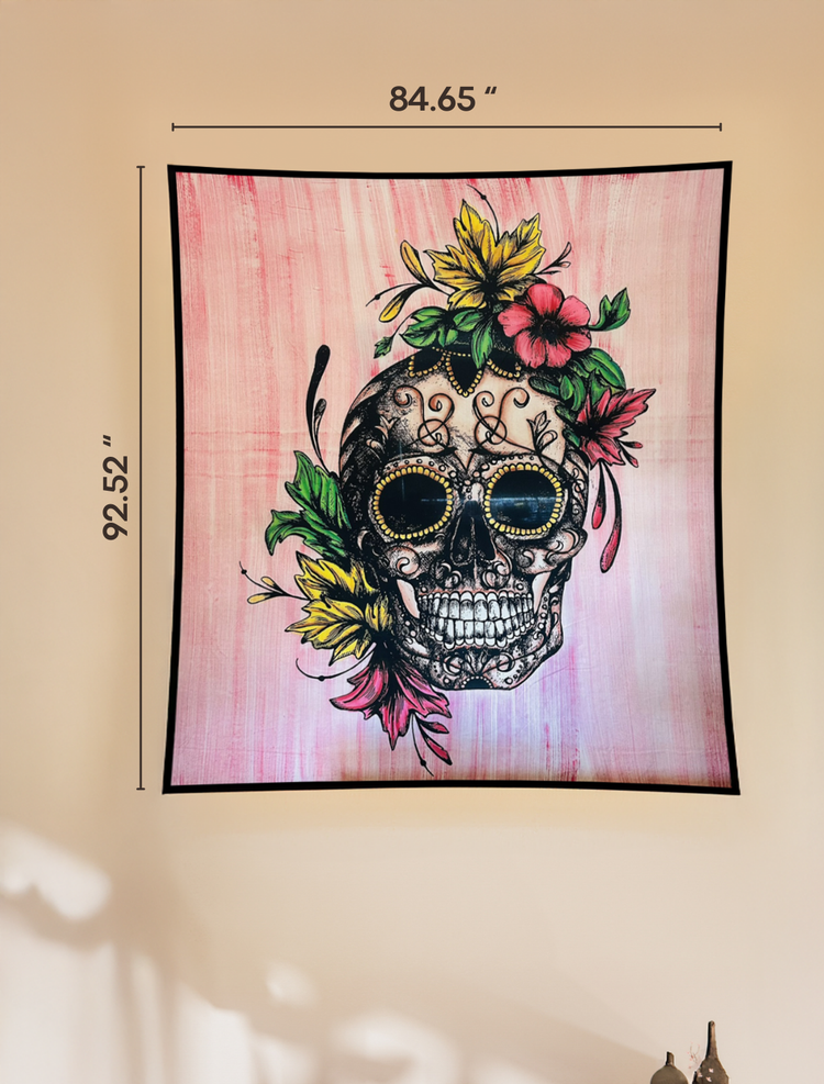 Bohemian Skull Wall Art