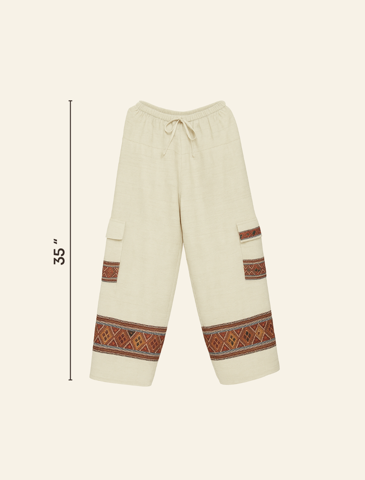 Artisan Celestial Himalayan Wool Trousers