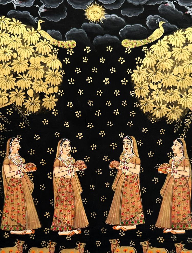 Handcrafted Rajput Queen Miniature