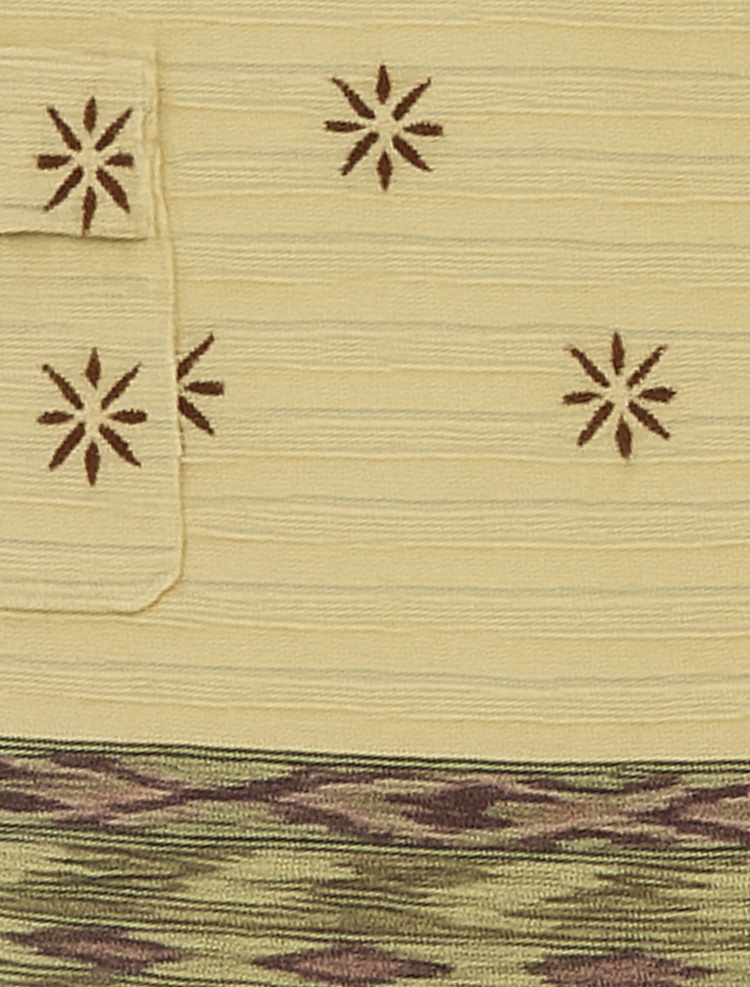 Beige Nomadic Knit Woolen Trousers