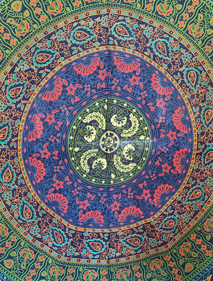 Soothing Handmade Mandala Wall Tapestry