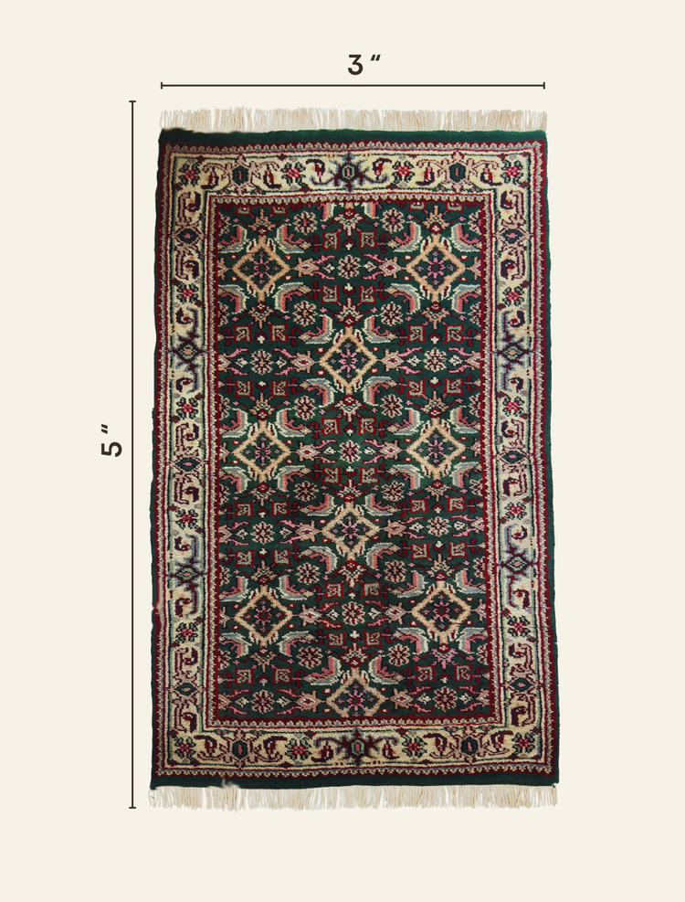 Kai Green Handwoven Rug
