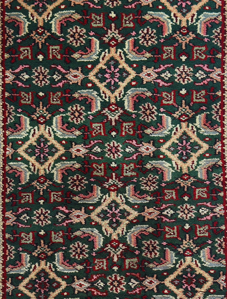 Kai Green Handwoven Rug