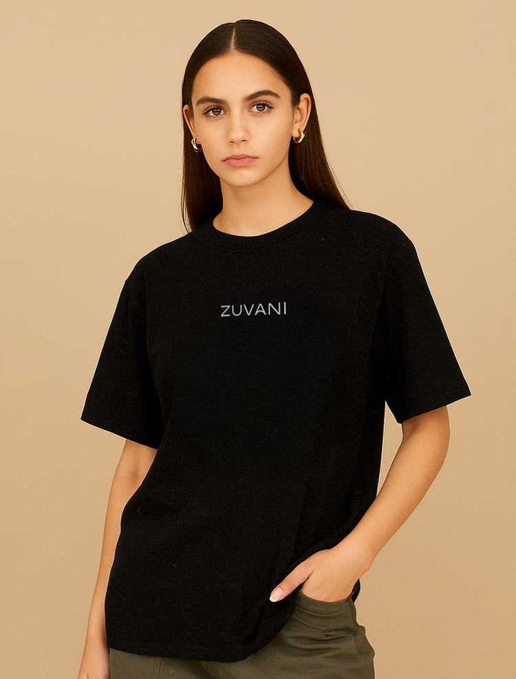 Divine Balance Ganesha Back Print Graphic Tee | Cotton T-Shirt