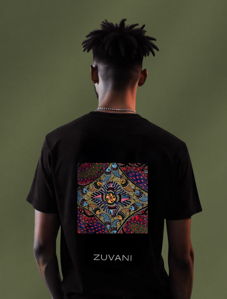 Mystic Harmony Back Print Graphic Tee | Cotton T-Shirt