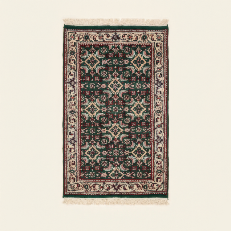 Kai Green Handwoven Rug
