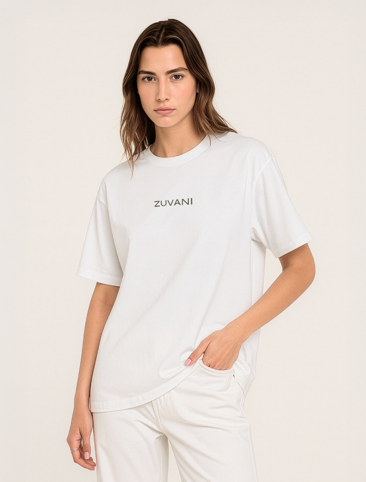 Zuvani Logo Plain T-Shirt